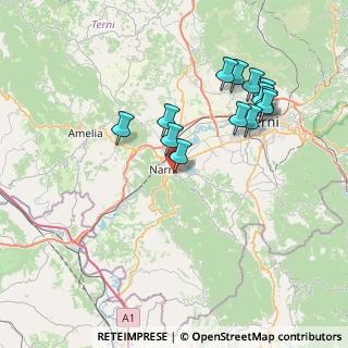 Mappa Strada Narni Sant'Urbano, 05035 Narni TR, Italia (7.73462)