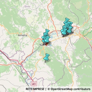 Mappa Strada Narni Sant'Urbano, 05035 Narni TR, Italia (6.21667)