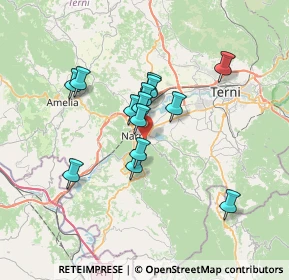 Mappa Strada Narni Sant'Urbano, 05035 Narni TR, Italia (5.76357)