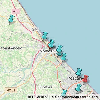 Mappa Via S. Paolo, 65124 Pescara PE, Italia (4.71273)