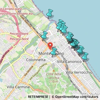 Mappa Via S. Paolo, 65124 Pescara PE, Italia (0.9855)