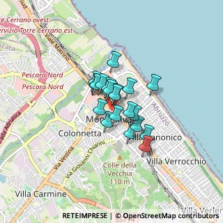 Mappa Via S. Paolo, 65124 Pescara PE, Italia (0.5115)