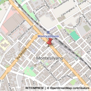 Mappa Via San Domenico, 12, 65015 Montesilvano, Pescara (Abruzzo)