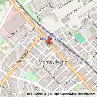 Mappa Via San Pietro, 5, 65015 Montesilvano, Pescara (Abruzzo)