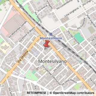 Mappa Via San Pietro, 3, 65015 Montesilvano, Pescara (Abruzzo)