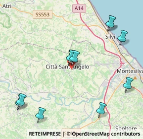 Mappa Via Giovanni Iannucci, 65013 Città Sant'Angelo PE, Italia (4.99818)
