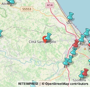 Mappa Via Giovanni Iannucci, 65013 Città Sant'Angelo PE, Italia (7.479)