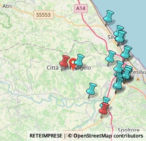 Mappa Via Giovanni Iannucci, 65013 Città Sant'Angelo PE, Italia (5.003)