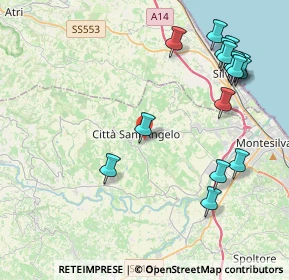 Mappa Via Giovanni Iannucci, 65013 Città Sant'Angelo PE, Italia (5.12063)