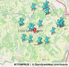 Mappa Via Giovanni Iannucci, 65013 Città Sant'Angelo PE, Italia (2.077)