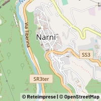 Mapa Narni