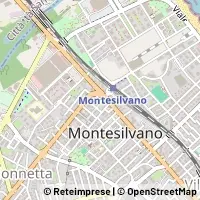 Kaart Montesilvano