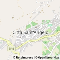 Térkép Città Sant'Angelo