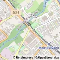 Kaart Montesilvano