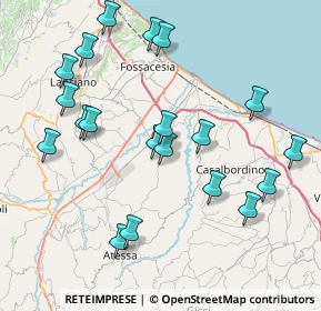 Mappa Via della Fontana, 66020 Paglieta CH, Italia (8.936)