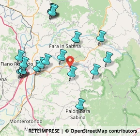 Mappa Via Maremmana, 00017 Nerola RM, Italia (9.337)