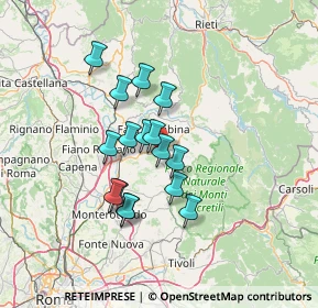Mappa Via Maremmana, 00017 Nerola RM, Italia (11.34688)