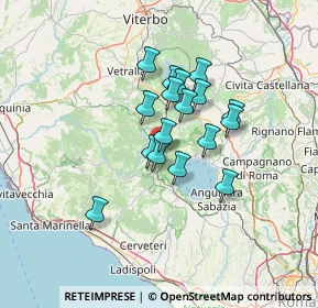 Mappa Via della Stazione, 01010 Oriolo Romano VT, Italia (10.42059)