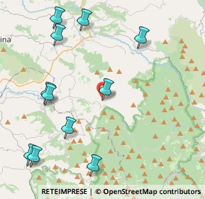 Mappa Via dell'Ospedale, 02038 Scandriglia RI, Italia (5.37)