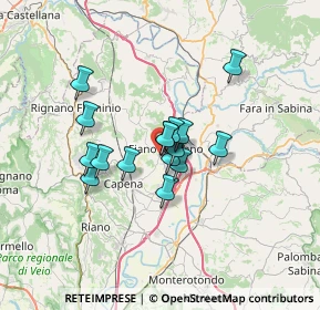 Mappa Via Belvedere, 00065 Fiano Romano RM, Italia (4.88)