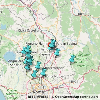 Mappa Via Belvedere, 00065 Fiano Romano RM, Italia (15.70895)