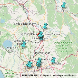 Mappa Via Belvedere, 00065 Fiano Romano RM, Italia (17.77462)