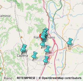 Mappa Via Belvedere, 00065 Fiano Romano RM, Italia (2.56667)