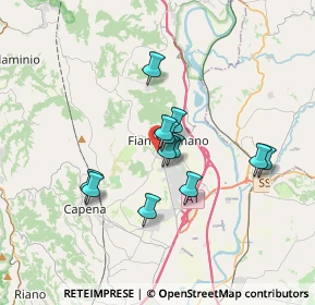 Mappa Via Belvedere, 00065 Fiano Romano RM, Italia (2.795)