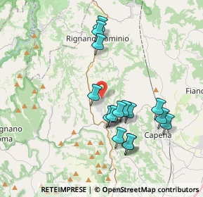 Mappa Via Monte Cervino, 00068 Rignano Flaminio RM, Italia (3.67688)