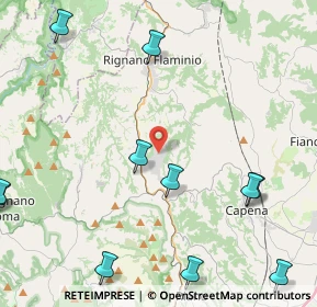 Mappa Via Monte Cervino, 00068 Rignano Flaminio RM, Italia (6.31818)