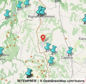 Mappa Via Monte Cervino, 00068 Rignano Flaminio RM, Italia (6.50895)