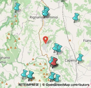Mappa Via Monte Cervino, 00068 Rignano Flaminio RM, Italia (5.7245)