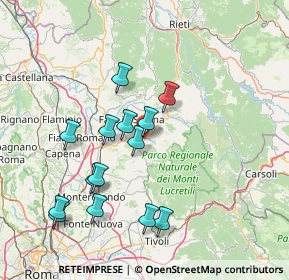 Mappa 00017 Nerola RM, Italia (15.53714)