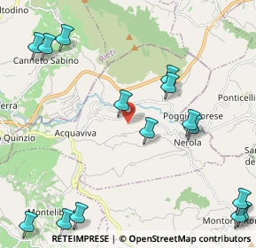 Mappa 00017 Nerola RM, Italia (3.03533)