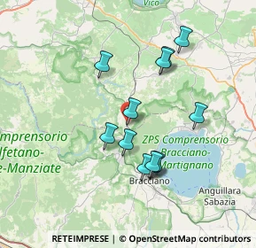 Mappa V.le degli Artigiani, 01010 Oriolo Romano VT, Italia (6.7375)