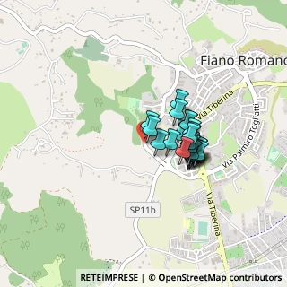 Mappa Via Umberto Terracini, 00065 Fiano Romano RM, Italia (0.31429)