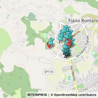 Mappa Via Umberto Terracini, 00065 Fiano Romano RM, Italia (0.392)