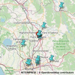 Mappa Via Umberto Terracini, 00065 Fiano Romano RM, Italia (17.81231)