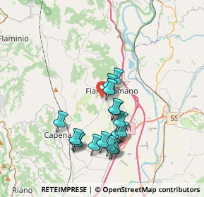 Mappa Via Umberto Terracini, 00065 Fiano Romano RM, Italia (3.52059)