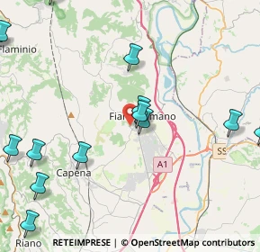 Mappa Via Umberto Terracini, 00065 Fiano Romano RM, Italia (6.03786)