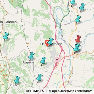 Mappa Via Umberto Terracini, 00065 Fiano Romano RM, Italia (6.31917)