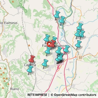 Mappa Via Umberto Terracini, 00065 Fiano Romano RM, Italia (3.4665)