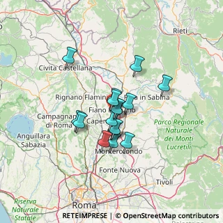 Mappa Via Palmiro Togliatti, 00065 Fiano Romano RM, Italia (9.7725)