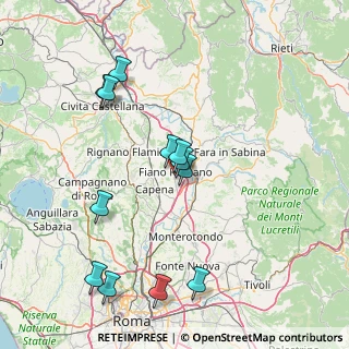 Mappa Via Palmiro Togliatti, 00065 Fiano Romano RM, Italia (17.06583)
