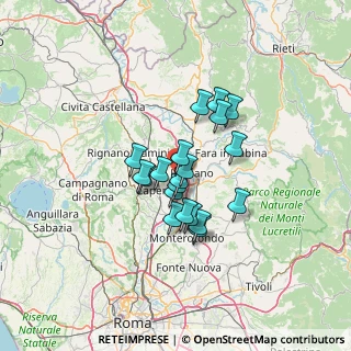 Mappa Via Palmiro Togliatti, 00065 Fiano Romano RM, Italia (9.85)