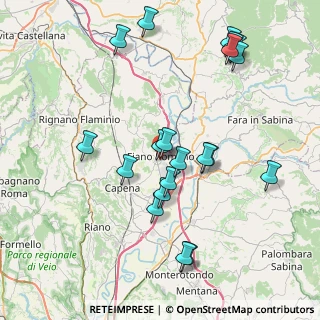 Mappa Via Villa Paluzzi Strada, 00065 Fiano Romano RM, Italia (8.84)