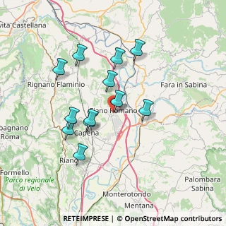 Mappa Via Villa Paluzzi Strada, 00065 Fiano Romano RM, Italia (6.7875)