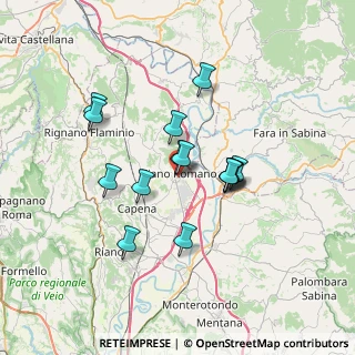 Mappa Via Gianni Rodari, 00065 Fiano Romano RM, Italia (5.99)