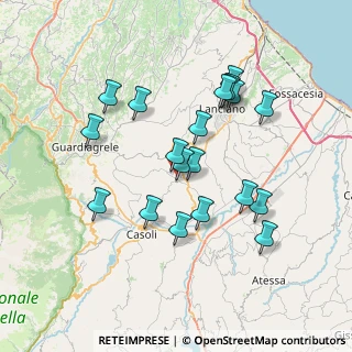 Mappa Via Circonvallazione, 66037 Sant'Eusanio del Sangro CH, Italia (7.207)