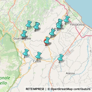 Mappa Via Circonvallazione, 66037 Sant'Eusanio del Sangro CH, Italia (7.43067)